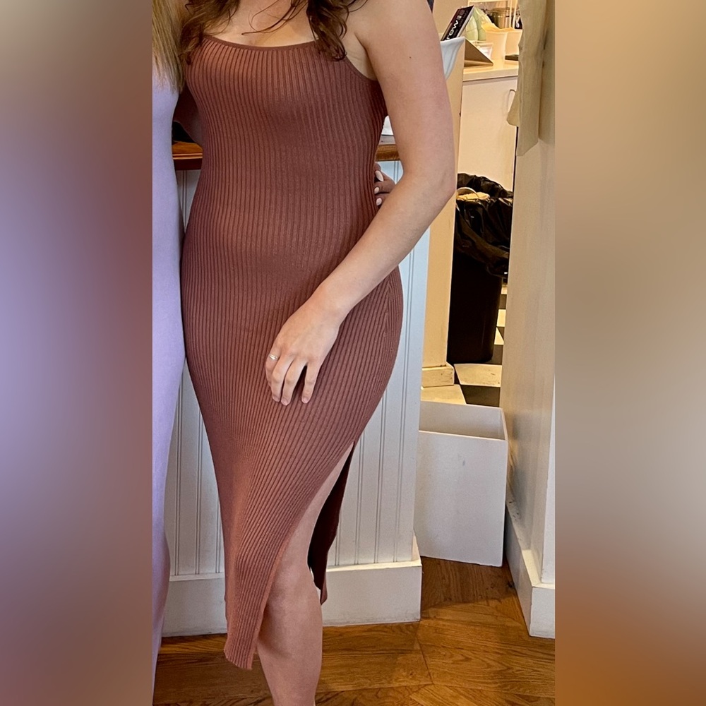 Abercrombie & Fitch Knit Midi Dress - Picture 4 of 4